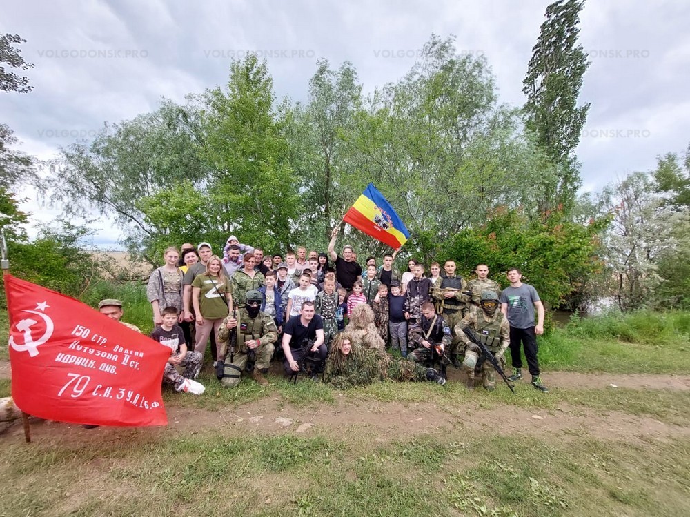 В Волгодонске казачий клуб «Атаман» провел традиционные военно-полевые сборы для юных