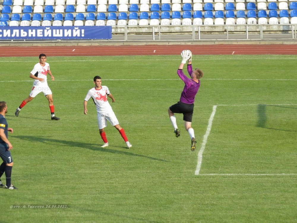 ФК «Волгодонск» сыграл третий матч вничью в пяти матчах за последние две недели